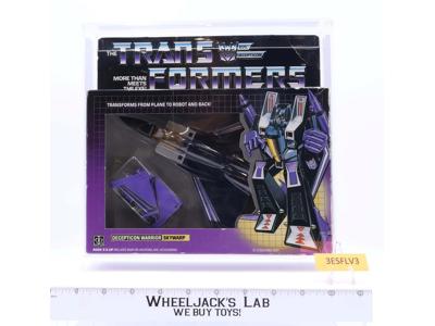 Skywarp G1 Transformers 1984 Hasbro Action Figure NEW MOSC SEALED