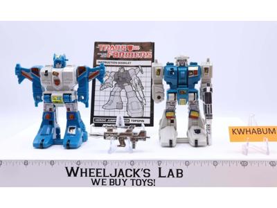 Twintwist Twin Twist & Topspin 100% Complete 1985 Vintage G1 Transformers