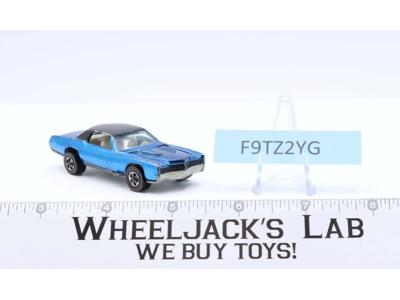Custom Eldorado Blue Hot Wheels 1969 Redline Vintage Mattel RL