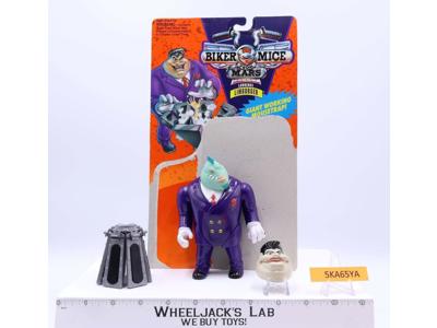 Lawrence Limburger 100% Complete Biker Mice from Mars 1993 Galoob Action Figure