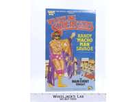 Randy Macho Man Savage Original Poster 12x7.5 1980's WWF LJN Wrestling Vintage