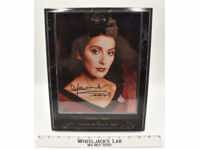 Counselor Deanna Troi Star Trek Marina Sirtis AUTOGRAPHED Plaque