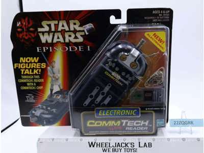 Electronic CommTech Reader Star Wars Episode 1 1998 Hasbro NEW MISB SEALED