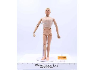 Action Soldier Painted Blonde Hair Brown Eyes 12" GI Joe 1964 Hasbro Figure