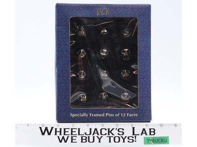 Jack Skellington 12 Faces Framed Pin Set Nightmare Before Christmas Jun NEW