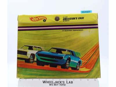 24 Car Collector's Carry Case W/ Trays 1967 Matchbox Vintage Storage Case