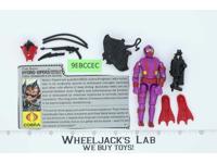 Hydro-Viper V1 100% Complete G.I. Joe 1988 Hasbro Vintage Action Figure