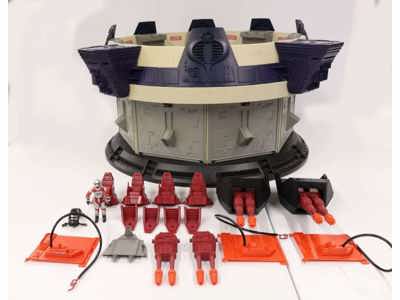 Terror Drome UNBROKEN NO REPRO GI Joe 1986 Hasbro Action Figure Playset