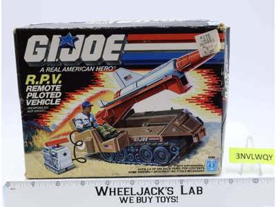 R.P.V. 100% Complete W/Box GI Joe 1988 Hasbro Action Figure Vehicle
