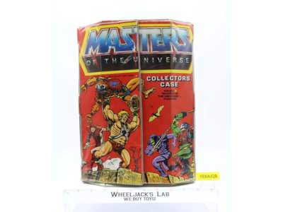 Action Figure Collectors Case 1984 MOTU Mattel Masters of the Universe