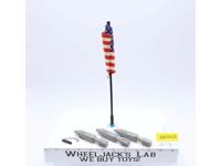 Five (5) Star Jeep Parts G.I. Joe Hasbro 1965 Vintage 12" Accessory