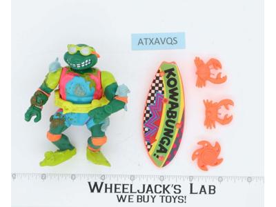 Sewer Surfer Mike 100% Complete Teenage Mutant Ninja Turtles TMNT Playmates 1990