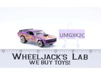 Mustang Mach I 1997 Hot Wheels Redlines Thailand Purple Flames Wastelanders