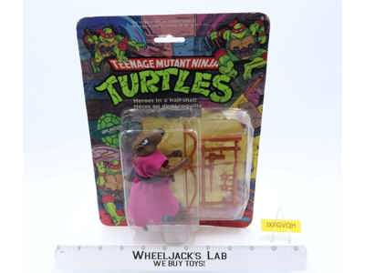 Splinter Teenage Mutant Ninja Turtles TMNT 1988 Playmates NEW MOSC SEALED 10