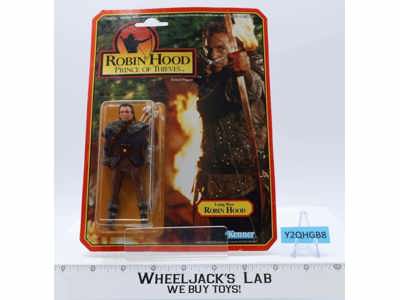 Long Bow Robin Hood Prince of Thieves 1991 Kenner Vintage Action Figure NEW MOSC