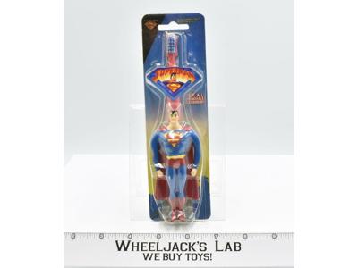 Superman Real Bendable Toothbrush Warner Bros. DC Comics 1999 NIP