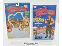 Corporal Kirchner Poster and Cardback WWF Wrestling Superstars 1986 LJN