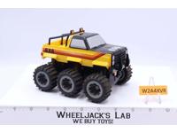 Yellow Monster Stomper 6x6 High Risers 1983 CBS Toys