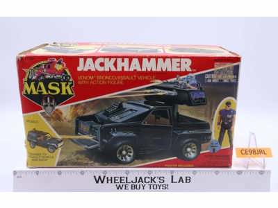 Jackhammer W/ Cliff Dagger 100% Complete MASK 1985 Kenner Action Figure Vehicle