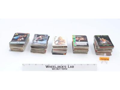 Lot of 358 +22 Temporary Tattoos WWF WWE NWO WCW Various Wrestling Trading Cards