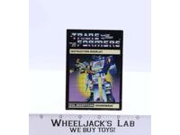 Soundwave Instructions Manual Booklet 1984 Hasbro G1 Transformers