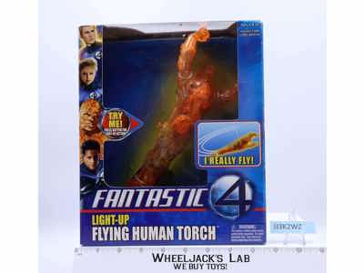 Flying Human Torch Fantastic Four Marvel Comics 2005 Toybiz NEW MISB SEALED