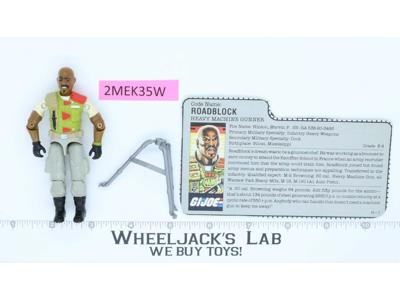 Roadblock V2 G.I. Joe 1986 Hasbro Vintage Action Figure
