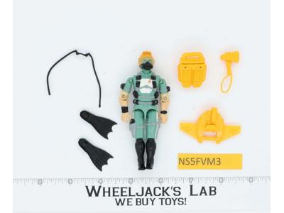 Wet-Suit 100% Complete V1 G.I. Joe 1986 Hasbro Vintage Action Figure