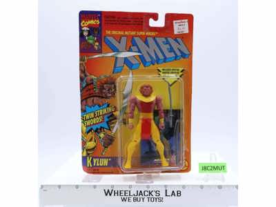 Kylun W/Twin Striking Swords The Uncanny X-Men 1994 Toy Biz NEW MOSC Figure