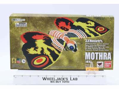 Mothra S.H.MonsterArts Tamashii Nations 1992,2014 Bandai Action Figure NEW MIB