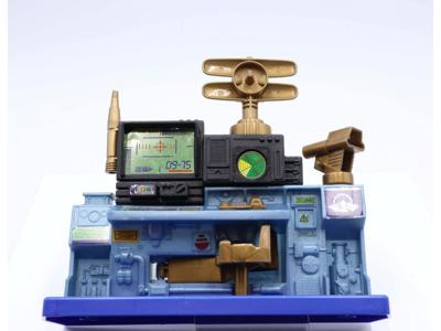 Trans-Field Communication Station Complete Captain Power 1987 Mattel Playset