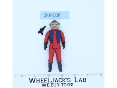 Nien Nunb 100% Complete Star Wars Tri-Logo 1983 PBP Poch Figure NO REPRO
