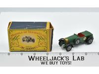 1929 Le Mans Bentley Models of YesterYear 1950's Lesney Matchbox Car