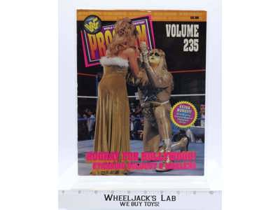 WWF Program Vol. 235 Goldust & Marlena Magazine Catalog Vintage 1996