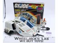 Cobra Wolf W/Ice Viper 100% Complete W/Box G.I. Joe 1987 Hasbro Vintage Vehicle