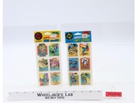 DC Puffy Stickers Lot of 2 1988 Gordy Vintage NEW SEALED