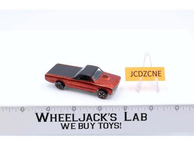 Custom Fleetside Red Hot Wheels Mattel 1968 Redline Vintage RL
