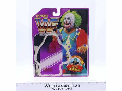 Doink The Clown WWF Cardback 1993 Hasbro Vintage Action Figure