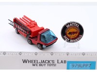 The Heavyweights Red Fire Engine w/ Button Hot Wheels 1969 1970 Mattel Redline