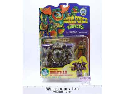 Donatello Muta Force Teenage Mutant Ninja Turtles TMNT 1996 Playmates MOSC NEW