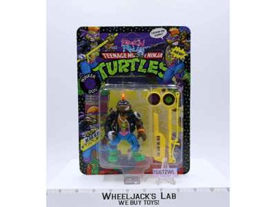 Rock N Roll Punker Don Rock'n Rollin' TMNT 1991 Playmates NEW MOSC SEALED