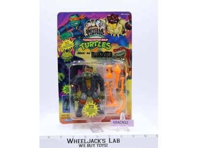 Mike as Frankenstein TMNT Universal Monsters 1993 Playmates NEW MOSC