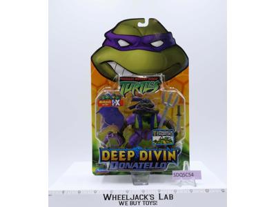 Deep Divin' Donatello Teenage Mutant Ninja Turtles TMNT 2004 Playmates MOSC