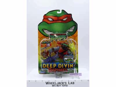 Deep Divin' Raphael Teenage Mutant Ninja Turtles TMNT 2004 Playmates MOSC