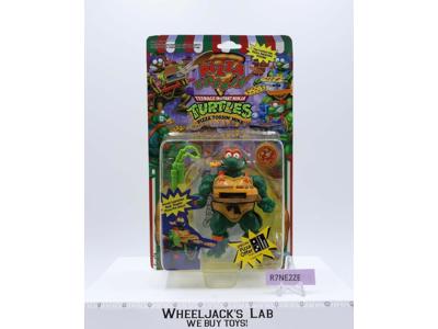 Pizza Tossin' Mike Teenage Mutant Ninja Turtle Ninja Power TMNT Playmates MOSC