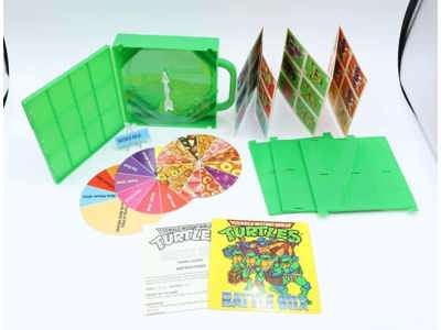 Battle Box Travel Game Teenage Mutant Ninja Turtles TMNT 1991 Mirage Studios
