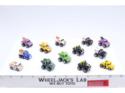 Lot of 13 Trucks & Ambulance Galoob Micro Machines Vintage