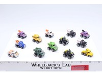 Lot of 13 Trucks & Ambulance Galoob Micro Machines Vintage