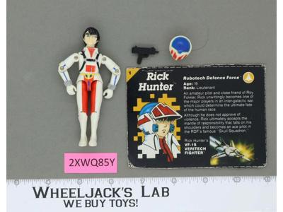 Rick Hunter 100% Complete Robotech 1985 Matchbox Vintage Action Figure