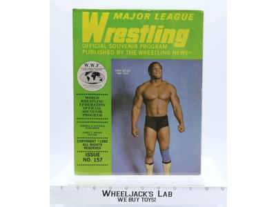 WWF Major League Wrestling Souvenir Program 1982 Issue 157 Tony Atlas Mr. USA